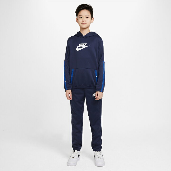 楽天市場 スウェット 上下セット キッズ ジュニア 130 160cm 子供服 ナイキ Nike Yth Nsw Poly パック フック トラックスーツ プルオーバー パンツ スエット セットアップ 上下組 ブルー系 男の子 女の子 Dd8552 492 Apworld