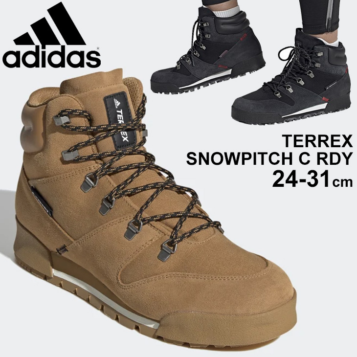 アウトドア ハイキングブーツ メンズ シューズ/アディダス adidas テレックス TERREX SNOWPITCH C RDY 冬 靴 男性  くつ/KXU22【取寄】 | APWORLD