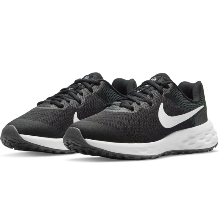 楽天市場 送料無料 ジュニア スニーカー キッズシューズ 22 5 25 0cm 子供靴ナイキ Nike レボリューション6 Gs ひも靴 子ども 男の子 女の子 ローカット ブラック 黒 スポーツカジュアル くつ Dd1096 003 Apworld