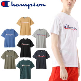 半袖 Tシャツ メンズ/チャンピオン Champion スポーツウェア 速乾 UVカット トレーニング 男性 ロゴ プリントT カジュアル 普段使い トップス/C3-RS307【0404_F】