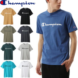 半袖 Tシャツ メンズ/チャンピオン Champion スポーツウェア ロゴ プリントT クルーネック 男性 トレーニング 運動 トップス/C3-RS308