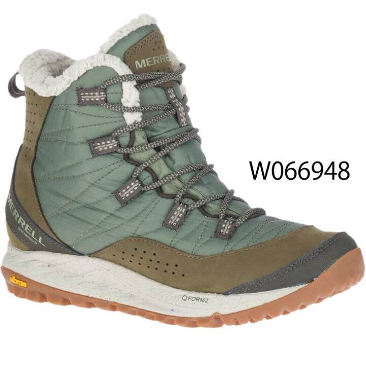 楽天市場】ウィンターブーツ 防水 レディース メレル MERRELL アントラ 