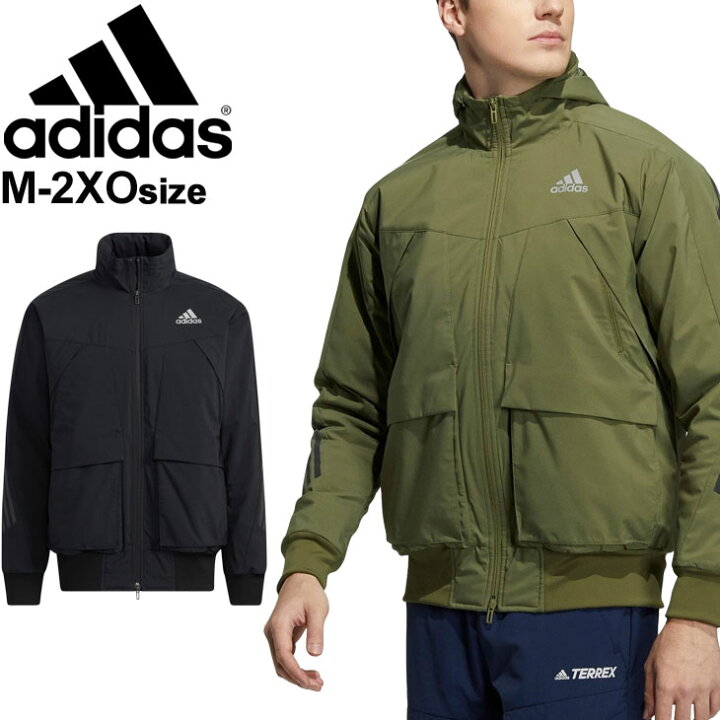 楽天市場 全品p5倍 11月25日 送料無料 ウィンドブレーカー アウター メンズ アディダス Adidas ハイブリッドジャケット アウトドアウェア 防風 撥水 キャンプ ハイキング タウン 男性 ブルゾン ジャンバー 上着 Jib74 0qpd Apworld