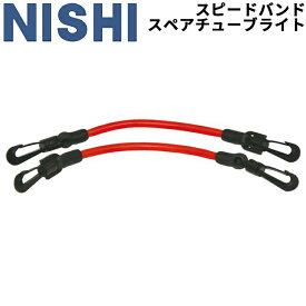 陸上競技 トレーニング用品 ニシスポーツ NISHI スピードバンド スペアチューブライト 交換用パーツ 天然ゴム製 用具/NT7427X【取寄】【返品不可】