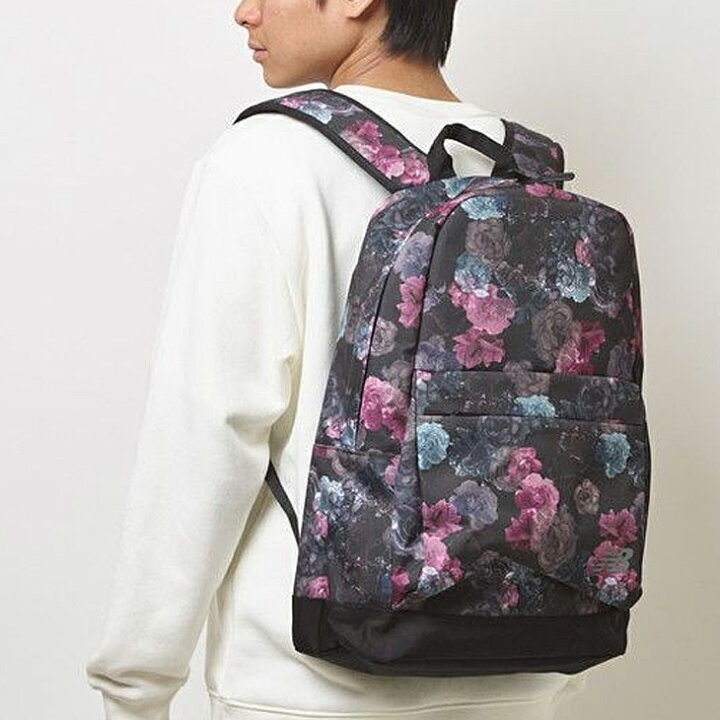 楽天市場 リュックラージバックパック 25l バッグ ニューバランス Newbalance ラージバックパック デイパック 花柄 おしゃれ スポーティカジュアル かばん 通勤 通学 レディース メンズ かばん Jabl9721 Apworld