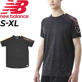 Tシャツ 半袖 メンズ ニューバランス Newbalance ランニング ジム ジョギング マラソン トレーニング 男性 スポーツウェア Fast Flight プリンテッド SS Tee トップス/MT21244