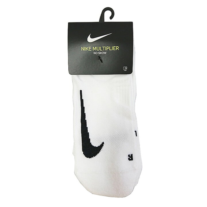 楽天市場 靴下 ランニングソックス 2足入 21 29cm メンズ レディース ナイキ Nike 2p マルチプライヤー ノーショウ ソックス マラソン ジョギング スポーツ 白 ホワイト 男女兼用 くつした Sx7554 100 Apworld