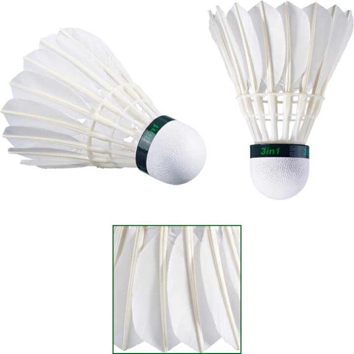バドミントン シャトルコック 水鳥シャトル ヨネックス Yonex エアロセンサ400