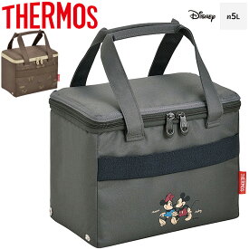 保冷バッグ ソフトクーラーボックス 約5L サーモス THERMOS Disney ディズニー ミッキー ミニー チップ&デール キャラクター 水分補給 ボックス型 スポーツ アウトドア レジャー 部活 お弁当 学校行事/REZ-005DS【2023C】