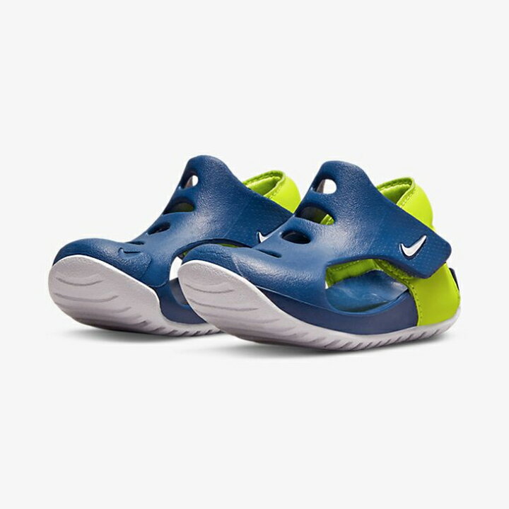 楽天市場 送料無料 ベビーサンダル キッズ 12 16cm 子供靴 ナイキ Nike サンレイ プロテクト 3 Td 水陸両用 サマーシューズ 子ども 靴 男の子 女の子 水遊び プール かわいい ネイビー系 幼児 くつ Dh9465 402 Apworld