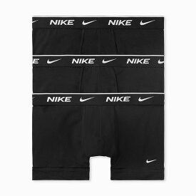 送料無料 ナイキ メンズ トランクス 3枚組 USサイズ NIKE TRUNK 3PK アンダーウェア インナー 男性 ブラック 黒 ボクサーパンツ 下着/KE1008-UB1【返品不可】