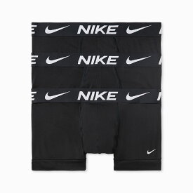 送料無料 トランクス 3枚組 ナイキ メンズ USサイズ NIKE TRUNK 3PK ボクサーパンツ アンダーウェア インナー 男性 ブラック 黒 下着/KE1156-UB1【返品不可】