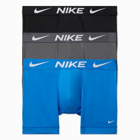 送料無料 ナイキ ボクサーパンツ 3枚組 メンズ USサイズ NIKE BOXER BRIEF 3PK ボクサーブリーフ アンダーウェア インナー 男性 下着/KE1157-9SL【返品不可】