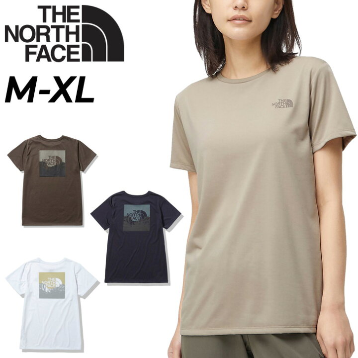 楽天市場 送料無料 Tシャツ 半袖 レディース ノースフェイス The North Face スクエアロゴフォトティー アウトドアウェア 吸汗速乾 Uvカット バックプリント 女性 キャンプ トレッキング カジュアル トップス Ntw 0404 F Apworld