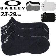 靴下 3足組 メンズ オークリー OAKLEY ノーショーソックス 3足セット オールスポーツ 普段使い 男性 くつ…