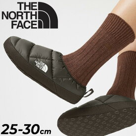 送料無料 ノースフェイス モックシューズ 中わた入 保温 メンズ 靴 THE NORTH FACE ヌプシ テント ミュール 3 アウトドア はっ水 防寒 男性 キャンプ 室内履き 秋冬 ルームシューズ くつ NF02270