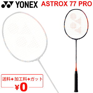 �������� �o�h�~���g�� ���P�b�g ���l�b�N�X YONEX �A�X�g���N�X 77 �v��/�K�b�g�{���H��� ASTROX 77 PRO �㋉�E�����Ҍ��� ��p�P�[�X�t ���{��/AX77-P�y�M�t�g�s�z
