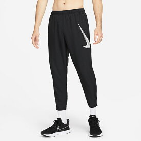 ランニング ジムパンツ ウィンドブレーカー メンズ /ナイキ NIKE DF ラン ディビジョン CHLLGR ウーブン FLS/スポーツウェア ジョギング 男性 ブラック /DQ6490-010