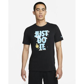 ナイキ Tシャツ メンズ NIKE プリントT バスケットボール トレーニング スポーツウェア 黒 ブラック 男性 トップス/DZ2694-010