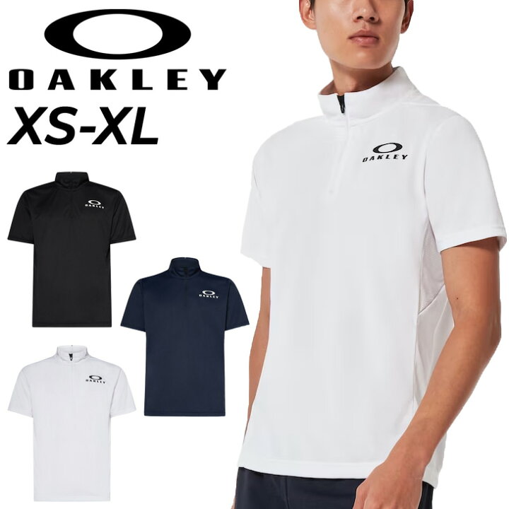 楽天市場】オークリー 半袖シャツ ハーフジップ メンズ OAKLEY 