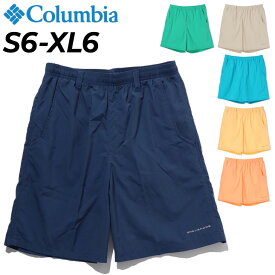 送料無料 ハーフパンツ 水陸両用 メンズ コロンビア Columbia/ウォーター ショートパンツ アウトドアウェア ボトムス 釣り フィッシング キャンプ 男性 ナイロン 短パン 半ズボン/FM4009【返品不可】