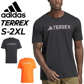 アディダス 半袖 Tシャツ メンズ adidas TERREX テレックス ロゴT　アウトドア スポーツ ウェア トレーニング 登山 トレッキング 男性 トップス/BXC54