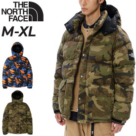 送料無料 ノースフェイス ダウンジャケット メンズ THE NORTH FACE ノベルティ キャンプシエラショート 限定 防寒 アウター 総柄 ダウンパーカー 男性用 アウトドアウェア キャンプ タウン メンズウェア 秋冬 ブランド アパレル/ND92330【ギフト不可】