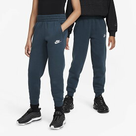 ナイキ キッズ スウェットパンツ 裏起毛 NIKE ジュニア ロングパンツ 130-170cm 子供服 ジョガーパンツ キッズウェア 保温 子ども スエット グリーン 緑 みどり 秋冬 長ズボン ボトムス スポーツ カジュアル ブランド アパレル/FD3008-328