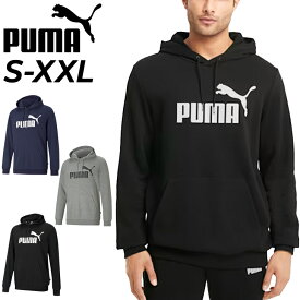 プーマ パーカー スウェット メンズ プルオーバー PUMA ESS ビッグロゴ フーディー スポーツウェア カジュアル スウェットシャツ スエット トップス/588709