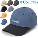 コロンビア 帽子 メンズ レディース Columbia サーモンパス キャップ コットン100% UVカット アウトドア キャンプ タウンユース カジュアル ぼうし シンプル ロゴキャップ ユニセックス ブランド アクセサリー アパレル/PU5421