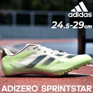  AfB_X  XpCNV[Y Y adidas ADIZERO SPRINTSTAR Z [Jbg ЂC gbNV[Y ㋣Z  zCg uh AfB[ XvgX^[ X|[c