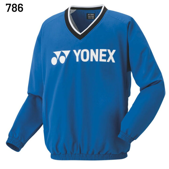 楽天市場】送料無料 ヨネックス YONEX ユニ裏地付ブレーカー 長袖