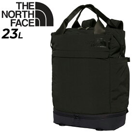 送料無料 ノースフェイス リュック 23L レディース バッグ THE NORTH FACE ネバーストップ ユーティリティーパック 女性用 2WAY デイパック トート 手提げ デイリー カジュアルバッグ 通勤 通学 鞄 黒 ブラック ナイロン ブランド かばん/NMW82352