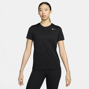 ナイキ 半袖 Tシャツ レディース NIKE Dri-FIT RLGD LBR S/S TEE|トレーニング ランニンフ フィットネス ヨガ スポーツウェア ウエア 吸汗 速乾 ドライ 女性用 トップス 半そで 半袖シャツ 黒 スポー