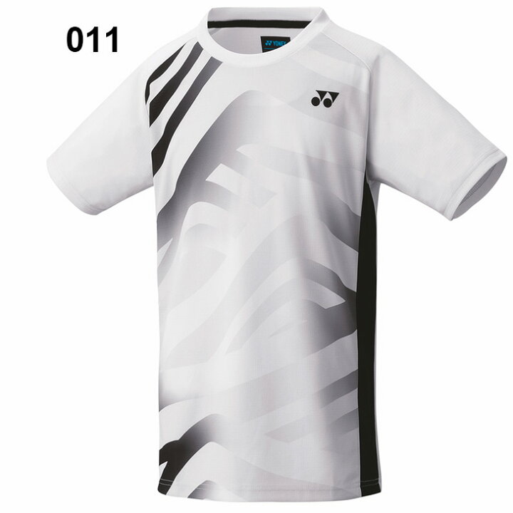 10566J (011) J140】YONEX(ヨネックス) ジュニアゲームシャツ ホワイト 