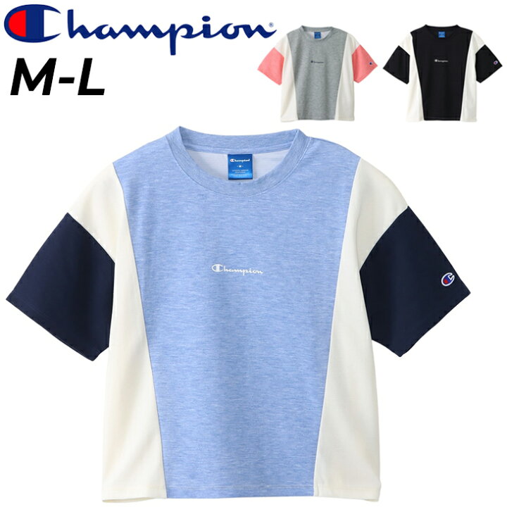 楽天市場】チャンピオン 半袖 Tシャツ レディース Champion ショート丈 