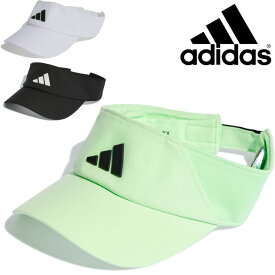 アディダス サンバイザー 帽子 メンズ レディース adidas AEROREADY バイザー トレーニング スポーツ ランニング ジム ジョギング テニス ゴルフ ユニセックス アクセサリー ぼうし/MKD79