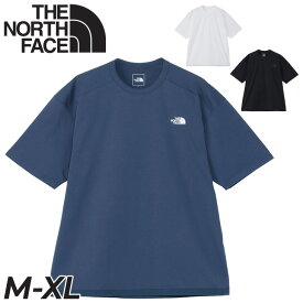 送料無料 ノースフェイス 半袖 Tシャツ メンズ THE NORTH FACE S/Sワンダークルー 無地 カットソー 抗菌防臭 UVケア アウトドアウェア スポーツ フィットネス デイリー カジュアル ウエア 男性用 トップス 服 ブランド アパレル/NT32483