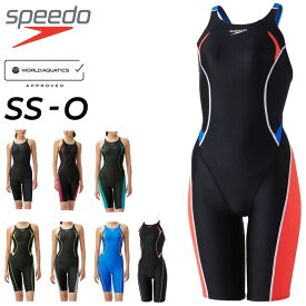 送料無料 スピード 競泳水着 水泳 レディース WA承認モデル スイムウェア SPEEDO フレックスシグマカイ セミオープンバック ニースキン 女性用 レース レーシング オールインワン 4分丈 ブラカップなし 女子 マスターズスイマー ブランド アパレル/SCW12301F【返品不可】