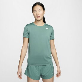 ナイキ 半袖 Tシャツ レディース NIKE Dri-FIT RLGD LBR トレーニング スポーツウェア 吸汗 速乾 ドライ 女性用 トップス 半袖シャツ シンプル グリーン系 緑 レディースウェア ウエア 服 nike ブランド アパレル/DX0688-361