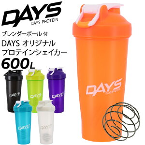 �������� �v���e�C���V�F�C�J�[ 600ml �f�C�Y DAYS �I���W�i�� �v���e�C�� �V�F�C�J�[�{�g�� �u�����_�[�{�[���t �X�|�[�c�{�g�� ���� �g���[�j���O �t�B�b�g�l�X/DaysBottle�y�ԕi�s�z�y2023C�z
