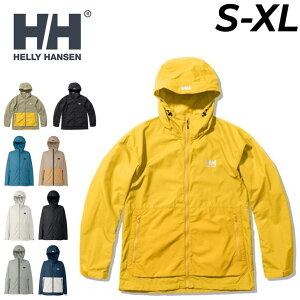 送料無料 ヘリーハンセン ウィンドブレーカー メンズ アウター HELLYHANSEN ベルゲンジャケット はっ水 防風 フルジップ フーディ アウトドアウェア トレッキング キャンプ マリンスポーツ 男