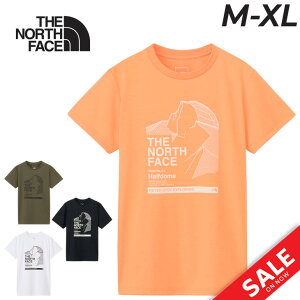 ザ・ノース・フェイス 半袖 Tシャツ レディース THE NORTH FACE ハーフドームグラフィックティー 吸汗速乾 UVケア 抗菌防臭 女性用 アウトドアウェア ウエア キャンプ デイリー カジュアル プリ
