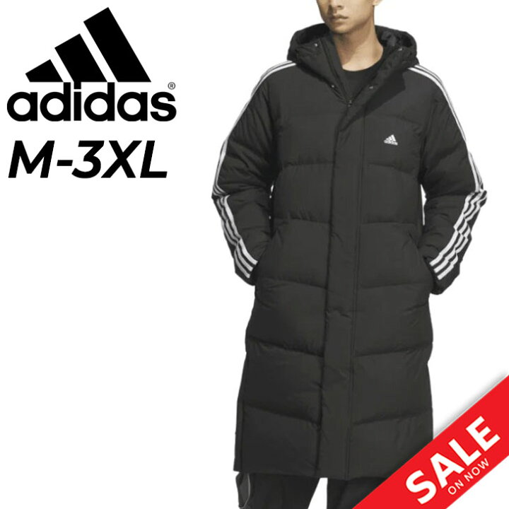 楽天市場】送料無料 アディダス ダウンコート ベンチコート メンズ  