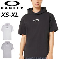 送料無料 オークリー 半袖パーカー メンズ OAKLEYEnhance LT Fleece SS Hoody 15.0 トレーニングウェア …