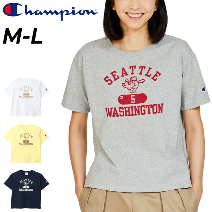 楽天市場】チャンピオン 半袖 Tシャツ レディース Champion プリントT 