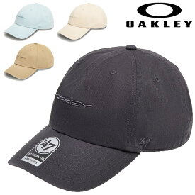 オークリー キャップ 帽子 47ブランドコラボ メンズ レディース OAKLEY 47 Soho Dad Hat スポーツキャップ 刺繍ロゴ 6パネル アクセサリー ユニセックス トレーニング ゴルフ テニス デイリー カジュアル スポーティ シンプル ぼうし ブランド アパレル/FOS901221