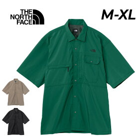 送料無料 ザ・ノース・フェイス 半袖シャツ メンズ ユニセックス THE NORTH FACE S/Sトリップフィールドシャツ アウトドアウェア キャンプ フェス タウンカジュアル UVカット はっ水 ストレッチ 半そで 夏 サマー メンズウエア 服 ブランド アパレル/NR22551