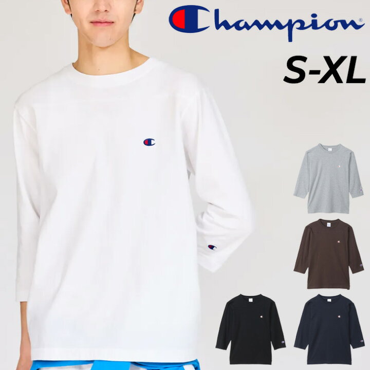 楽天市場】チャンピオン 7分袖シャツ メンズ Champion フットボールT 