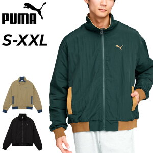 送料無料 プーマ オータム アウター メンズ PUMA AUTUMN FL ラインド ジャケット 裏起毛(フリース) 保温 男性用 スポーツウェア ジャンバー 防寒着 アウトドア 通勤 通学 普段使い 秋冬 上着 ブラ